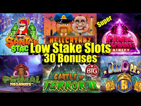 Thumbnail for video: 30 Bonuses, Primal, Hellcatraz, Pink Elephants Trinity Super, Dino PD & So Much More