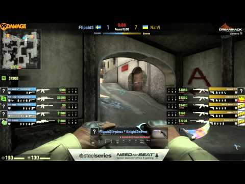 FlipSide Tactics vs. Natus Vincere | Cons. Finale, DreamHack Summer 2014 | de_dust2