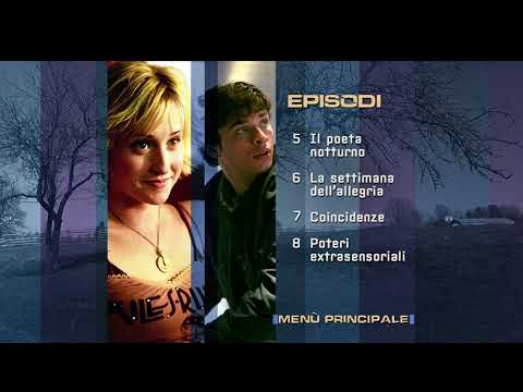Smallville Stagione 2 (Smallville season 2 - 2002/2003)  - Menu e submenu del DVD  Vol. 2