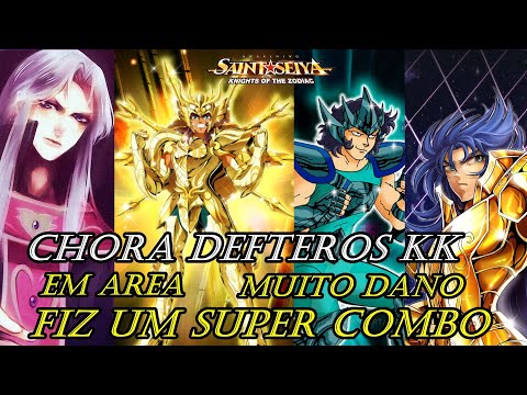 FIZ O SUPER COMBO SAGA+NACHI+LUNE E DOHKO DIVINO SAINT SEIYA AWAKENING