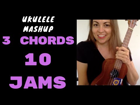 10 HIP HOP SONGS - 3 CHORDS - UKULELE LESSON / MASHUP