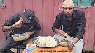 EATING COMPETITION FIRST PERSON TO FINISH FUFU SERVED WITH OGBONO SOUP WINS 2500