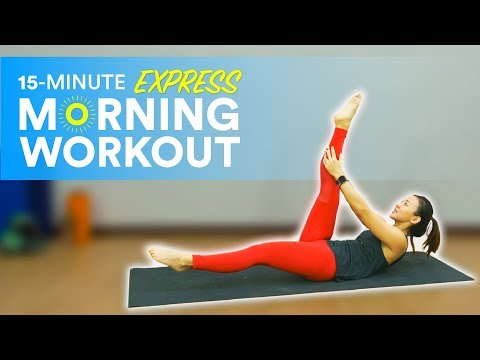 15 Minute Express Morning Workout to Boost Metabolism | Joanna Soh