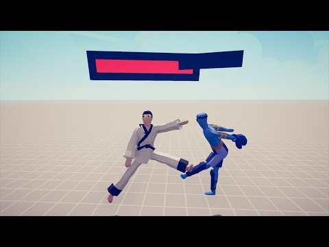 TAEKWONDO CHAMPION TOURNAMENT WITH KICKBOXER - TABS - Totally Accurate Battle Simulator