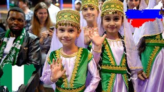 Russian Kids Dancing Traditional Folk Music At Nigerian Independence Day Ceremony 🇷🇺🇳🇬