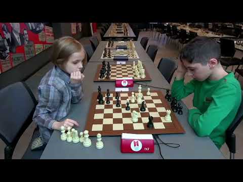 2 этап Детского Кубка Москвы по блицу Керашвили Эмиль (1653) -        Юнкер Алиса (1709)