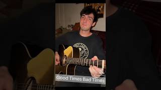 #goodtimesbadtimes #ledzeppelin #rockmusic #acoustic #acousticguitar #guitar #foryou #fyp