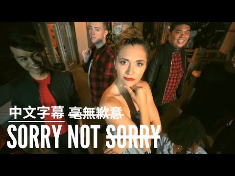 Sorry Not Sorry 毫無歉意 -  Alyson Stoner ft. The Filharmonic Cover 中文字幕