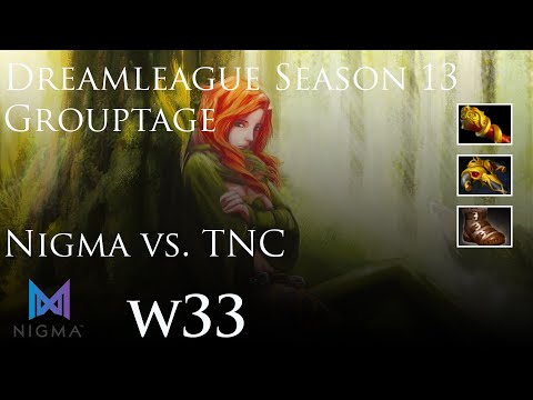 Dream League 13 | Group Stage | TNC Predator vs. Nigma | Game 1 | w33.haa | Wind Ranger | Mid