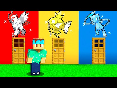 Insane! Choose Wisely or Lose! Shiny Pokemon Door - Minecraft Pixelmon
