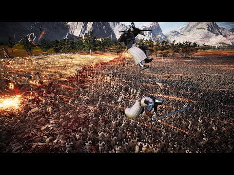 1 MILLION heavy knights VS 10.000 WW2 army ! Ultimate Epic Battle Simulator 2 - UEBS 2