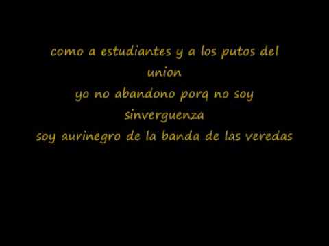 "Movete dale movete" Barra: Avalancha Sur &bull; Club: Deportivo Táchira