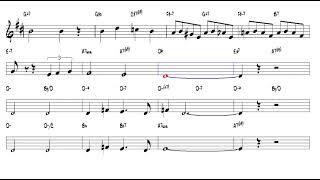 I Love Paris   Cole Porter 1953  Samba  Bb Trumpet or Tenor Sax Play Along