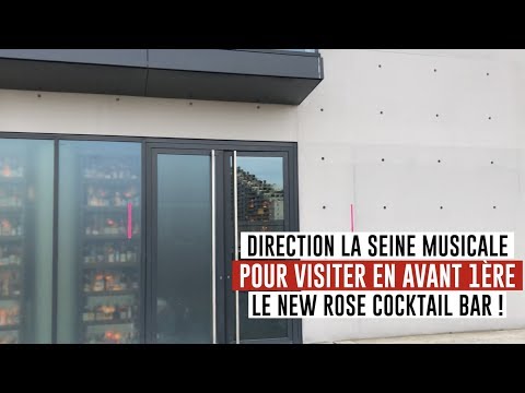 Un élégant bar de Nuit à la Seine Musicale à Boulogne-Billancourt