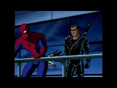 Spider Man & Blade vs Morbius | Spider-Man: The Animated Series