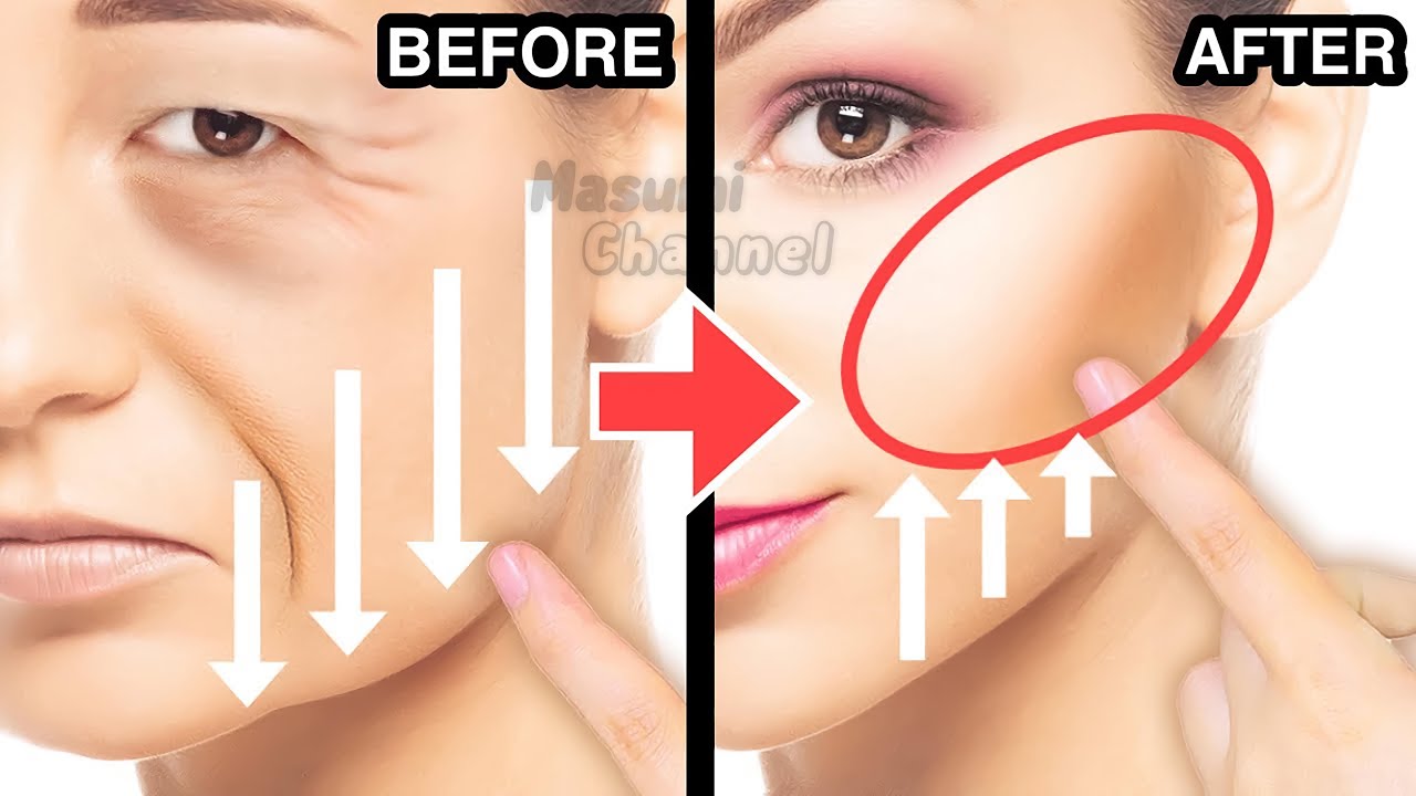 5Mins Facial Exercises To Get High CHEEKBONES  | Lift Up Saggy Cheeks & Jowls, Get Fuller Cheeks