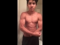 17 year old flexing