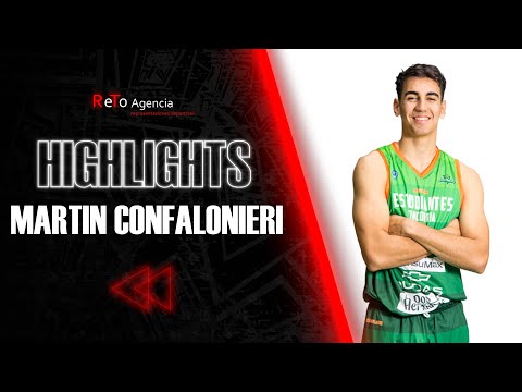 MARTIN CONFALONIERI 2003 2-3 1,92 HIGHLIGHTS 2022-2023 Estudiantes de Concordia LA ReToAgencia