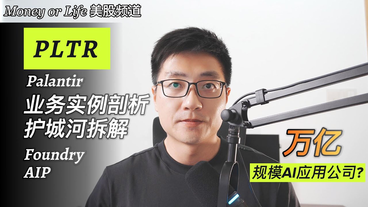 Palantir PLTR 最全面的业务&护城河剖析 | 5年后万亿AI公司 | Foundry&AIP | 大数据 | 本体论Ontology | AI代理 | 可视化&去代码化 | GPT-4