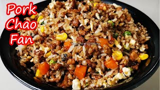 THE SECRET AND TIPS TO MAKE YUMMY PORK CHAO FAN | BETTER THAN TAKE OUT | NO MSG SORRY UNCLE ROGER!!!
