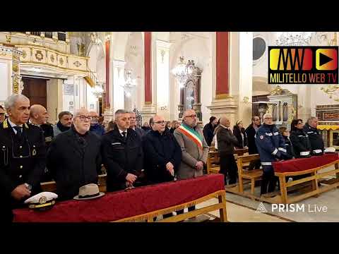 *FESTA ESTERNA DI SAN SEBASTIANO BIMARTIRE*Compatrono di Militello e Patrono della Polizia Locale