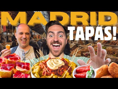 48 Hours in MADRID: Ultimate Tapas Food Tour 2025