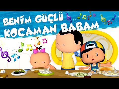 Pepee Çocuk Şarkıları - Benim Güçlü Kocaman Babam - Düşyeri