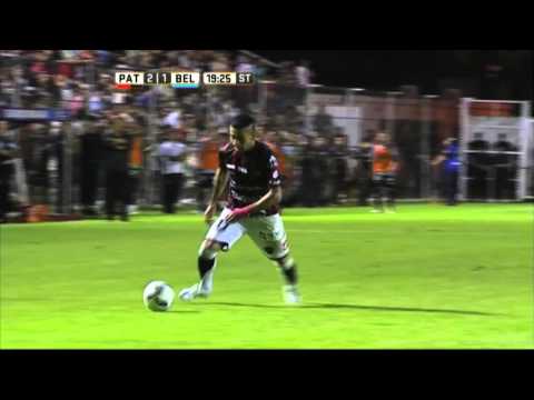 Gol de Quiroga. Patronato 2 - Belgrano 1. Fecha 5. Primera División 2016.
