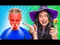 Die Kinder Haben Ihren Vater Versehentlich In Eine Böse Hexe Verwandelt Videosammlung Für Kinder