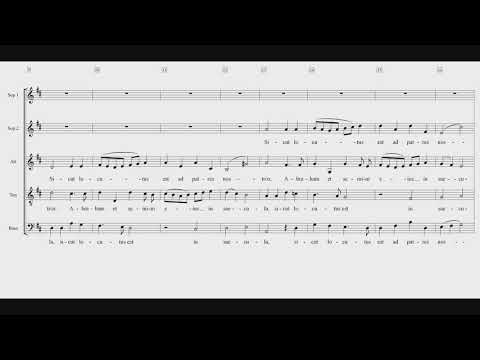 Magnificat 11 Sicut locutus est Einstudierung Alt