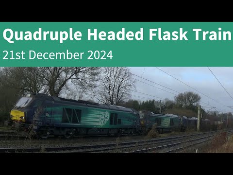 Quadruple Headed Flask Train - 21st December 2024