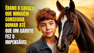 HISTÓRIA COMOVENTE!O CAVALO INDOMÁVEL! NINGUÉM SE APROXIMAVA!ATÉ QUE UM GAROTO FEZ O IMPENSÁVEL!