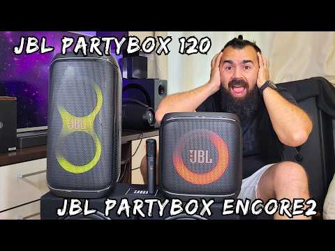 JBL Partybox Encore2 VS JBL Partybox 120 Which is BETTER?