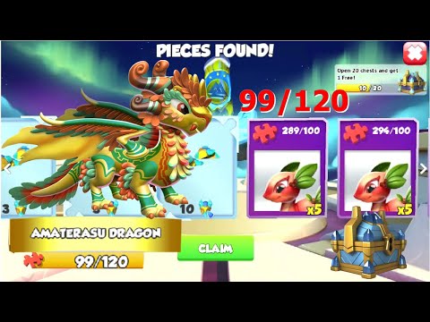 Amaterasu Dragon is coming-Dragon Mania legends | Winter divine fest event | DML