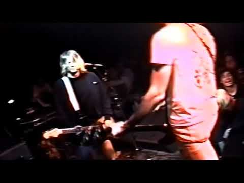 Nirvana Live, Trees venue in Dallas Texas 10/19/1991. Full show remastered (Kurt fights security)