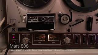 Video thumbnail for Samples from Mars 808 + AKAI 4000DS Mk II by studio snippets