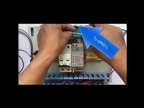 Bi-directional Single Phase WiFi Energy Meter 60A Din Rail