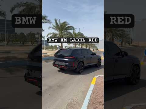 BMW XM LABEL RED FROZEN CARBON BLACK #BBMWXM
