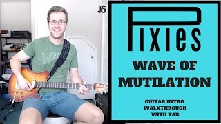 Pixies Wave Of Mutilation guitar lesson