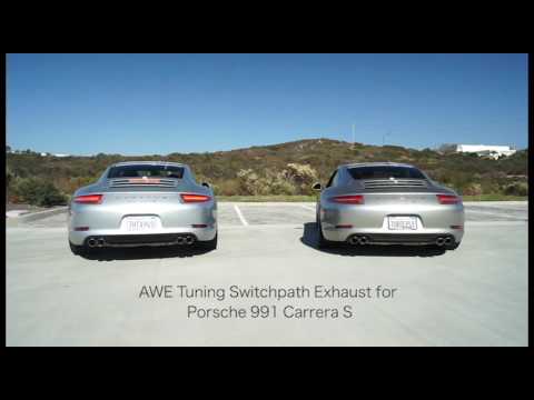 AWE Tuning Porsche 991 Carrera SwitchPath™ Exhaust (for PSE cars)