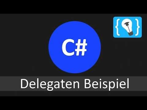 Ein Codebeispiel zu Delegaten