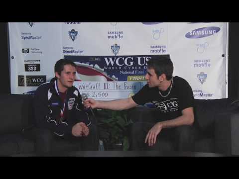 WCG USA National Final WarCraft 3 Champion Interview