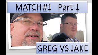 Match #1, Jake vs. Greg, part 1. At The Providence Club in Monroe GA on 3/8/2020