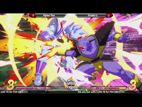 DBFZ | COM 76 | Fighter Tien vs Double LL | YOU GOT TO LOVE THE ONNNNNNLINNNE LMAO!!!