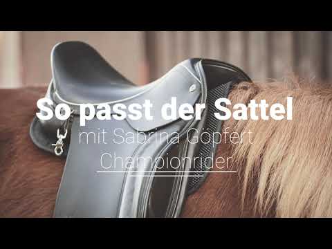 Der passende Sattel - Sattelkunde mit Sabrina von ChampionRider