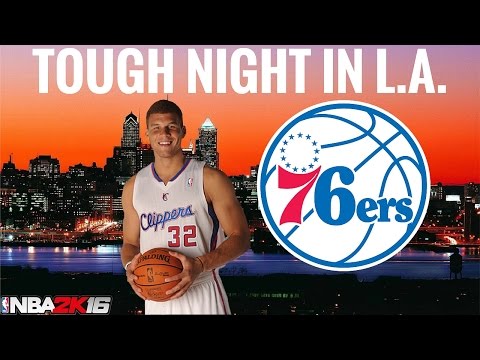 NBA 2K16 76ers MyGM Ep. 7 - Tough Night In L.A.