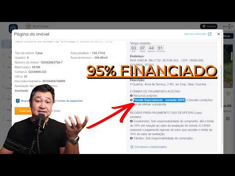HOW TO SIMULATE FINANCING FOR 95% OF CAIXA ECONÔMICA FEDERAL'S AUCTION PROPERTIES