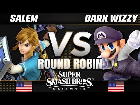 Salem (Link) vs. Dark Wizzy (Mario) -  Smash Ultimate MVG Round-Robin