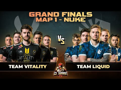 Vitality vs Liquid, Map 1 Nuke - cs_summit 4: GRAND FINALS