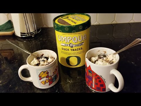 Have you heard of Umpqua Duck Tracks ice cream, we try it for the first time (OFL 1289)